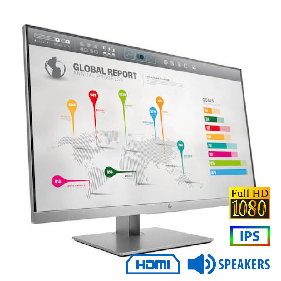 Used Monitor ElitDisplay E273 IPS/HP/27``FHD/1920x1080/Wide/Silver/Black/w/Speakers/D-SUB & DP & HDM Used Monitor ElitDisplay E273 IPS/HP/27``FHD/1920x1080/Wide/Silver/Black/w/Speakers/D-SUB & DP & HDM