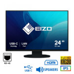 Used (A-) Monitor FlexScan EV2495 IPS LED/Eizo/24``FHD/1920x1200/Wide/Black/w/Sreakers/Grade A-/D-SU
