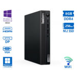 Lenovo ThinkCentre M70q Tiny WiFi i5-10400T/8GB DDR4/256GB M.2 SSD/No ODD/10P Grade A Refurbished PC