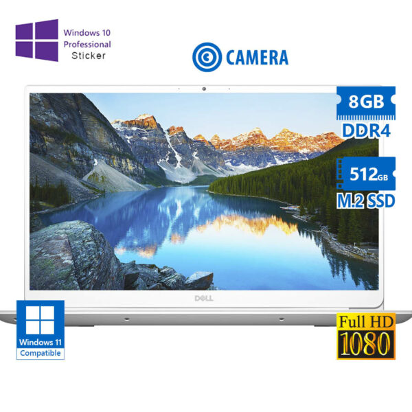 Dell (A-) Inspiron 5401 i7-1065G7/14``FHD/8GB DDR4/512GB M.2 SSD/No ODD/Camera/10P Grade A- Refurbis