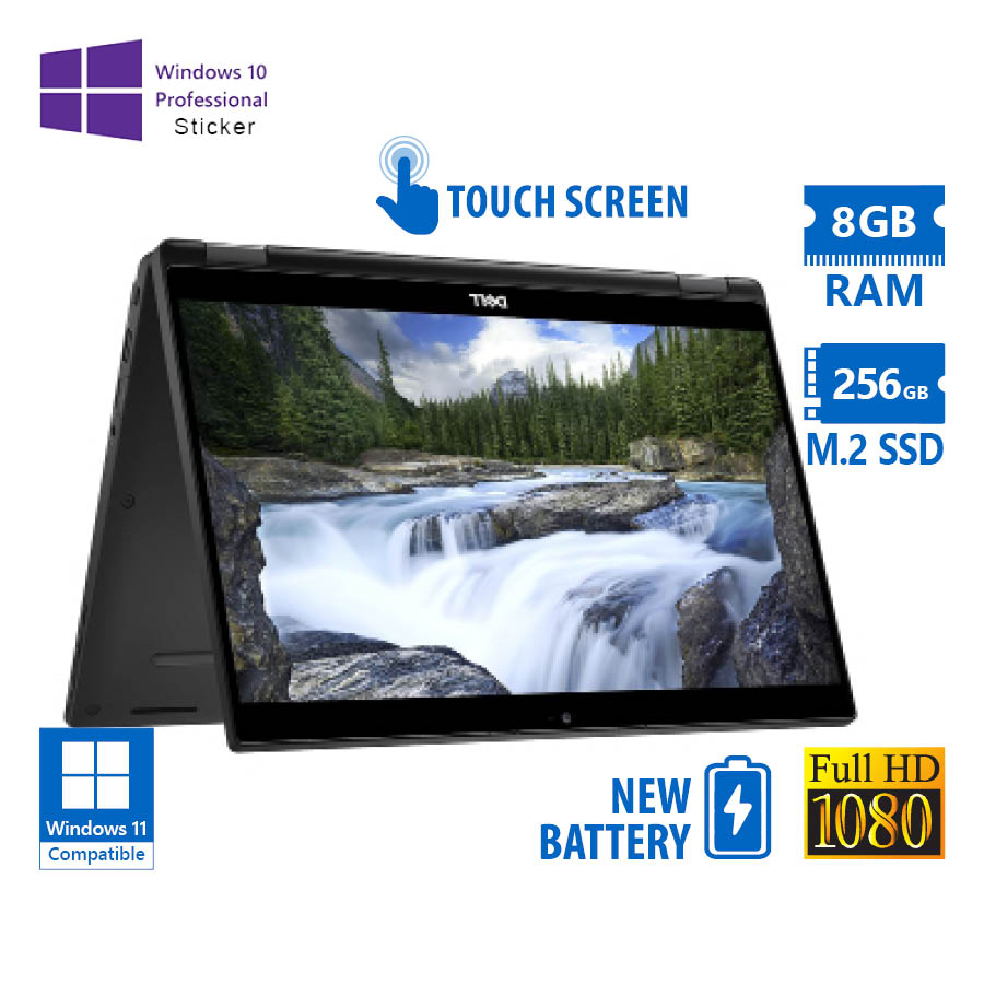 Dell Latitude 7390 Hybrid 2-in-1 i5-8350U/13.3``FHD Touchscreen/8GB DDR3/256GB M.2 SSD/No ODD/New Ba Dell Latitude 7390 Hybrid 2-in-1 i5-8350U/13.3``FHD Touchscreen/8GB DDR3/256GB M.2 SSD/No ODD/New Ba