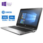 HP (A-) ProBook 650 G3 i5-7200U/15.6``/8GB DDR4/256GB M.2 SSD/DVD/Camera/10P Grade A- Refurbished La