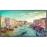 Used Signage Display QM75R-A LED/Samsung/75``Ultra HD 4K/3840x2160/Black/w/Speakers/DVI-D & DP & HDM