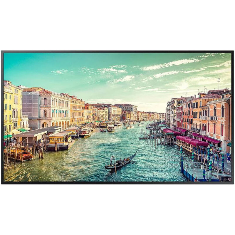 Used Signage Display QM75R-A LED/Samsung/75``Ultra HD 4K/3840x2160/Black/w/Speakers/DVI-D & DP & HDM
