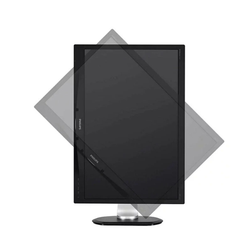 Used Monitor 240P4Q IPS LED/Philips/24``FHD/1920x1200/Wide/Black/w/Speakers/D-SUB & DVI-D & DP & HUB