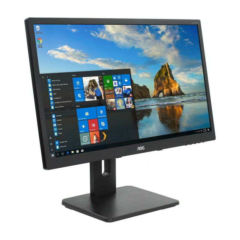 Used Monitor I2475PRQU IPS LED/AOC/24``FHD/1920x1200/Wide/Silver/Black/w/Speakers/D-SUB & DVI-D & DP