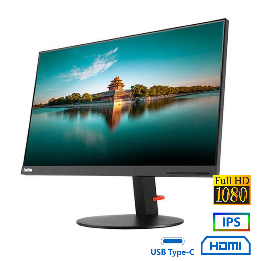 Used Monitor ThinkVision P24H-10 IPS LED/Lenovo/24``FHD/1920x1080/Wide/Black/DP & HDMI & Type-C & US Used Monitor ThinkVision P24H-10 IPS LED/Lenovo/24``FHD/1920x1080/Wide/Black/DP & HDMI & Type-C & US