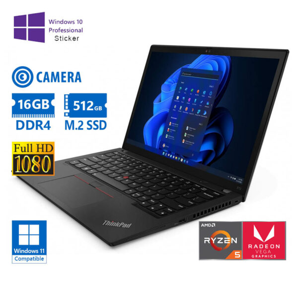 Lenovo (A-) ThinkPad X13 Gen 1 Ryzen 5Pro 4650U/13.3``FHD/16GB DDR4/512GB M.2 SSD/w/Radeon™ Graphics