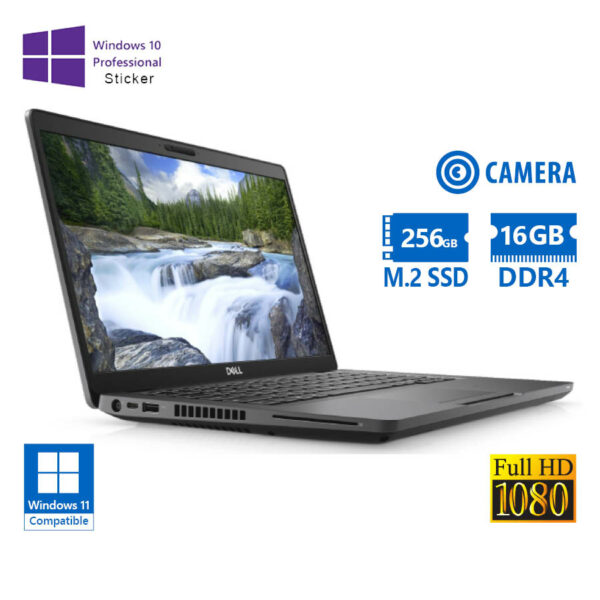 Dell Latitude 5400 i7-8665U/14``FHD/16GB DDR4/256GB M.2 SSD/No ODD/Camera/10P Grade A Refurbished La