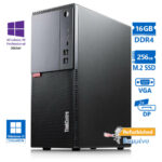 Lenovo M720t Tower i5-8400/16GB DDR4/256GB M.2 SSD/No ODD/10P Grade A+ Refurbished PC