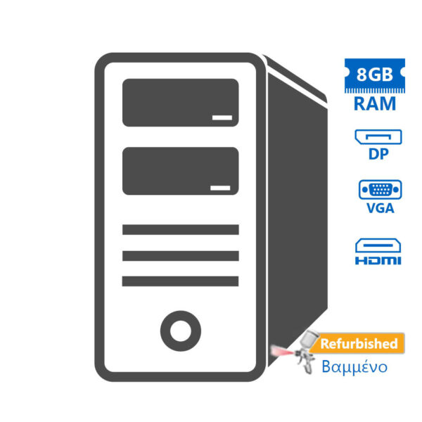 Medion Pentino B85-1 Tower i5-4590/8GB DDR3/500GB/No ODD/Grade A+ Refurbished PC