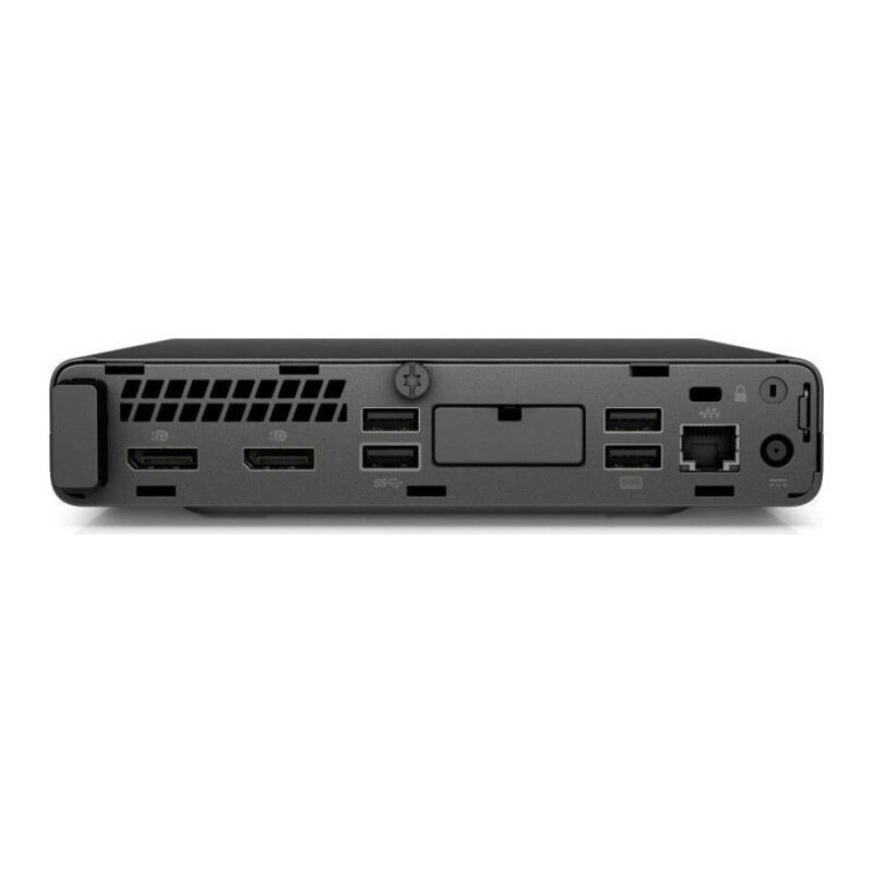 HP EliteDesk 800G5 DM WiFi i3-8100/16GB DDR4/256GB M.2 SSD/No ODD/10P Grade A Refurbished PC