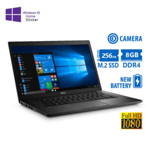 Dell Latitude 7480 i7-7600U/14``FHD/8GB DDR4/256GB M.2 SSD/No ODD/Camera/New Battery/10H Grade A Ref