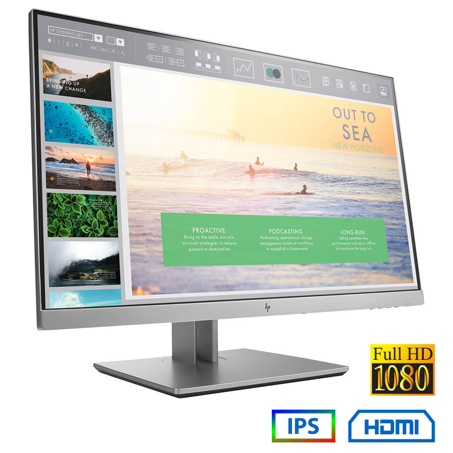 Used Monitor E233 IPS LED/HP/23``FHD/1920x1080/Wide/Black/D-SUB & DP & HDMI Used Monitor E233 IPS LED/HP/23``FHD/1920x1080/Wide/Black/D-SUB & DP & HDMI