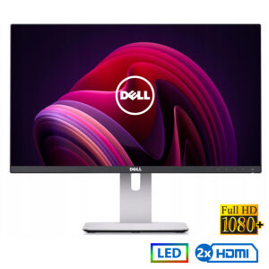 Used Monitor U2415 LED/Dell/24``FHD/1920x1200/Wide/Silver/Black/2xHDMI & DP & mini DP & USB 3.0 HUB