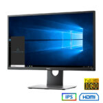 Used Monitor P2417H IPS LED/Dell/24``FHD/1920x1080/Wide/Black/D-SUB & DP & HDMI & USB HUB