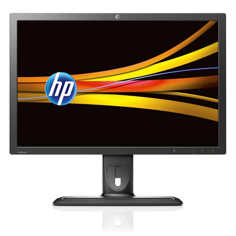 Used (A-) Monitor ZR2440w IPS LED/HP/24\"FHD/1920x1200/Wide/Black/Grade A-/DVI-D & DP & HDMI & USB HU