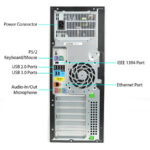 HP Z420 Tower Xeon E5-1607(4-Cores)/16GB DDR3/500GB/ATI 1GB/DVD/7P Grade A+ Workstation Refurbished