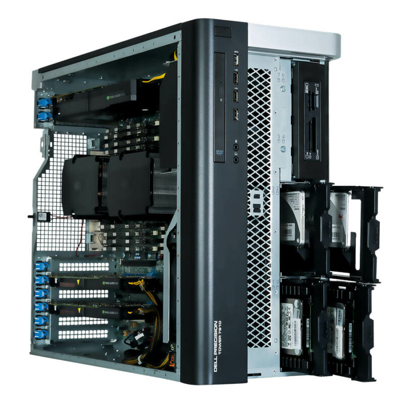 Dell Precision 7910 Tower Xeon E5-1650v3(6-Cores)/16GB DDR4/1TB/Nvidia 2GB/DVD/7P Grade A+ Workstati