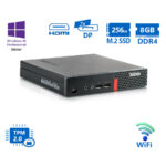 Lenovo ThinkCentre M910q Tiny WiFi i5-7500T/8GB DDR4/256GB M.2 SSD/No ODD/10P Grade A Refurbished PC