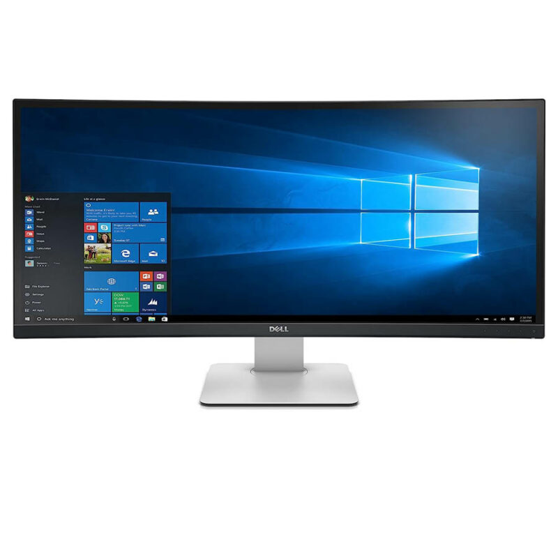 Used (A-) Monitor UltraSharp U3415WB Curved/Dell/34”UW-QHD/3440x1440/Black/w/Speakers/Grade A-/DP &