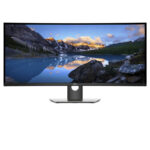 Used (A-) Monitor U3818DW Curved/Dell/38``UW-QHD/3840x1600/Black/w/Speakers/Grade A-/DP & 2xHDMI & U