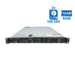 Refurbished Server Dell Poweredge R620 R1U E5-2630/16GB DDR3/2x1.2TB SAS 10K/8xSFF/1xPSU/DVD/PERC H7