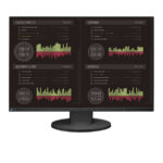 Used Monitor FlexScan EV2455 IPS LED/Eizo/24``FHD/1920x1200/Wide/Black/w/Speakers/D-SUB & DVI-D & DP