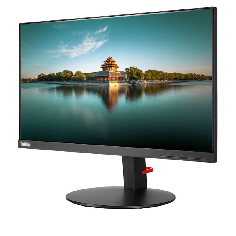 Used Monitor T23i-10 IPS LED/Lenovo /23``FHD/1920x1080/Wide/Black/D-SUB & DP & HDMI & USB 3.0 HUB