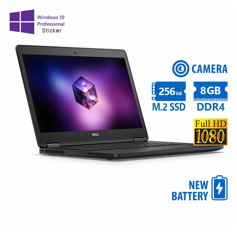 Dell Latitude E7470 i5-6300U/14``FHD/8GB DDR4/256GB M.2 SSD/No ODD/Camera/New Battery/10P Grade A Re Dell Latitude E7470 i5-6300U/14``FHD/8GB DDR4/256GB M.2 SSD/No ODD/Camera/New Battery/10P Grade A Re