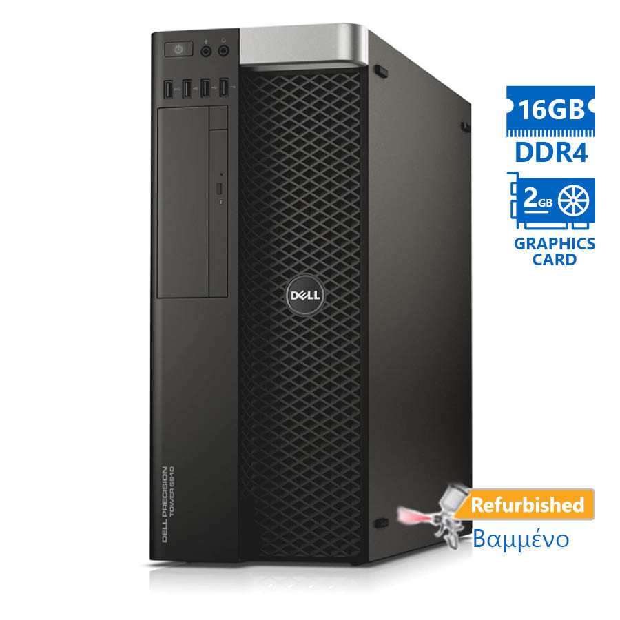 Dell Precision 5810 E5-1620v3(4-Cores)/16GB DDR4/1TB/Nvidia 2GB/DVD/8P Grade A+ Workstation Refurbis Dell Precision 5810 E5-1620v3(4-Cores)/16GB DDR4/1TB/Nvidia 2GB/DVD/8P Grade A+ Workstation Refurbis