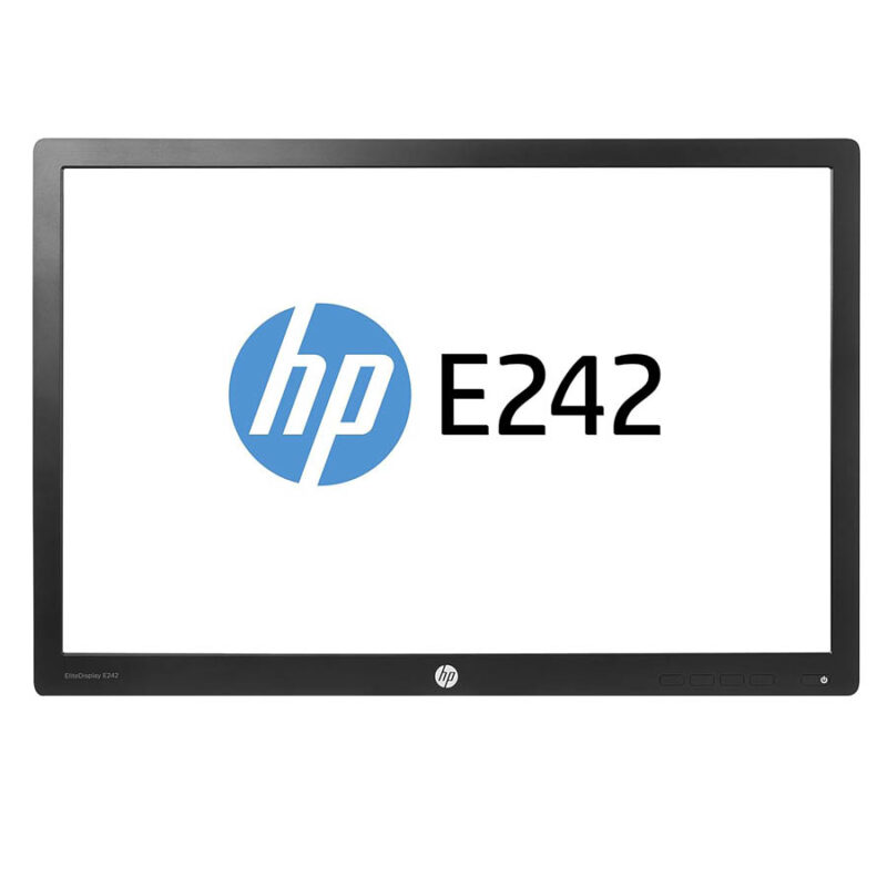 Used Monitor E242 IPS LED/HP/24``FHD/1920x1200/Wide/Black/No Stand/D-SUB & DP & HDMI & USB HUB