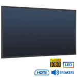Used Signage Display V552 LED/NEC/55``FHD/1920x1080/Black/w/Speakers/D-SUB & DVI-D & DP & HDMI & BNC